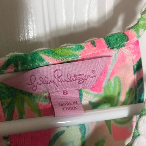 Lilly Pulitzer Pearl Soft Shift in “Raz Berry Catty Shack” - Picture 2 of 3